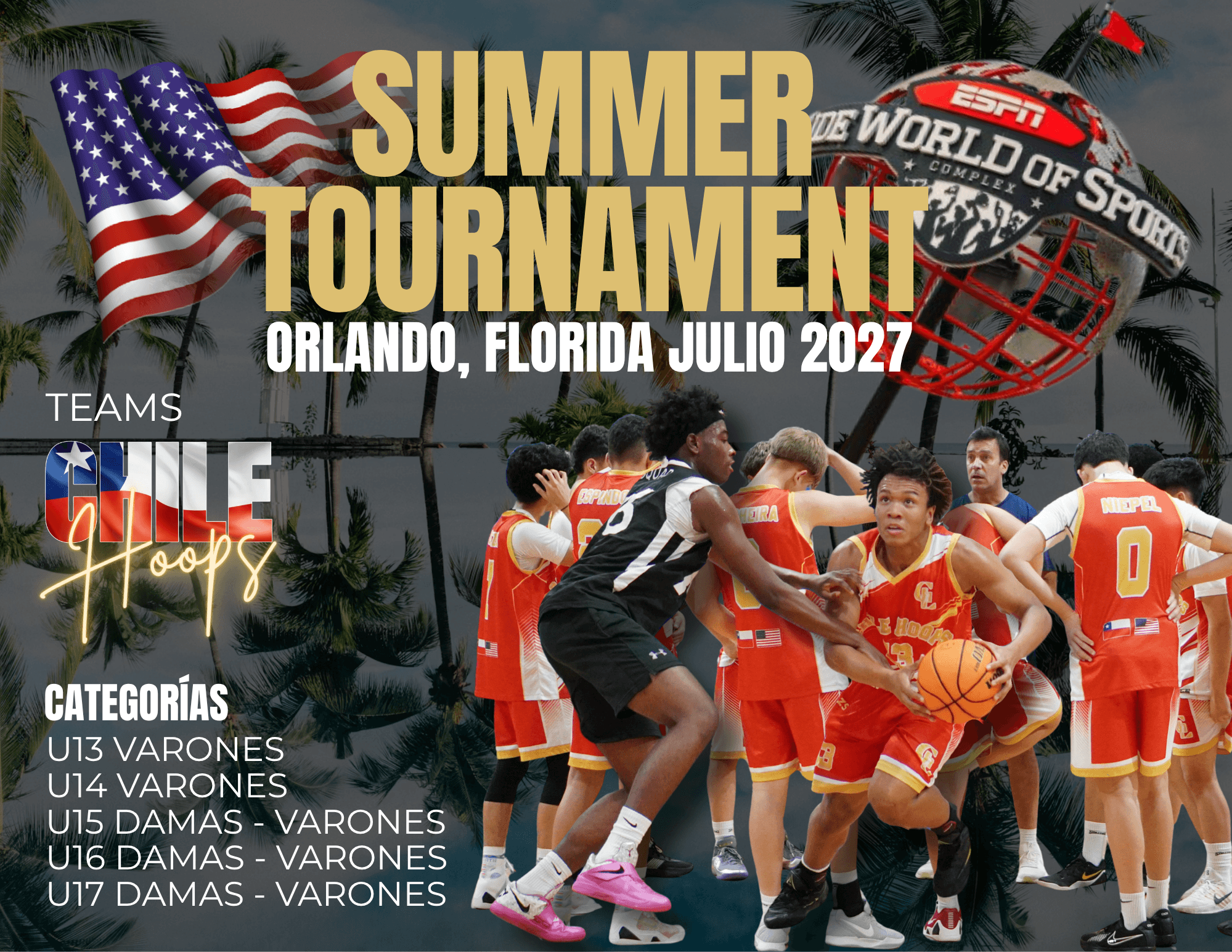 Team Chile Hoops - Orlando 2027