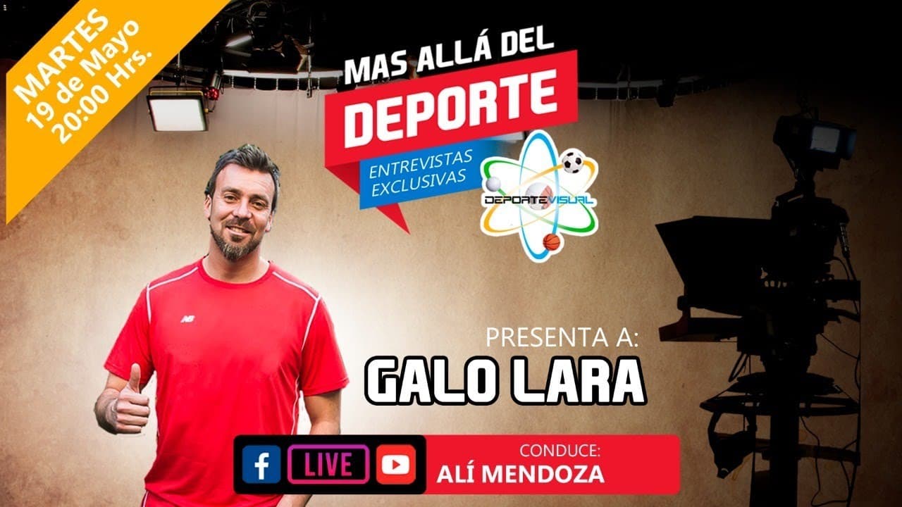Galo Lara en MÁS ALLÁ DEL DEPORTE
